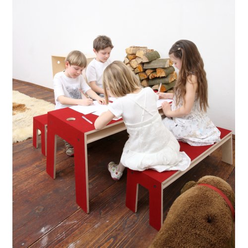Table Oskar - Rouge